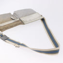 GUCCI GG Canvas Waist Bag Silver 28566 Auth 195000-7