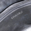 CHANEL Matelasse Chain Shoulder Bag Patent Leather Black Silver CC Auth 195001-17