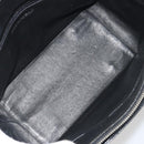 CHANEL Matelasse Chain Shoulder Bag Patent Leather Black Silver CC Auth 195001-11