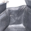 CHANEL Matelasse Chain Shoulder Bag Patent Leather Black Silver CC Auth 195001-18