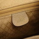 GUCCI Bamboo Backpack Suede Beige Gold 003 2058 0016 Auth 195005-20