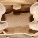 GUCCI Bamboo Backpack Suede Beige Gold 003 2058 0016 Auth 195005-11