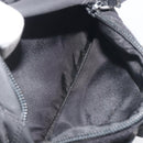PRADA Body Bag Nylon Black Silver Auth 195008A-30