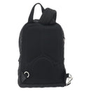 PRADA Body Bag Nylon Black Silver Auth 195008A-2