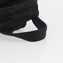 PRADA Body Bag Nylon Black Silver Auth 195008A-7