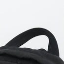 PRADA Body Bag Nylon Black Silver Auth 195008A-14