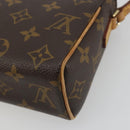 LOUIS VUITTON Monogram Recital Hand Bag M51900 LV Auth 195010A-15