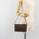 LOUIS VUITTON Monogram Recital Hand Bag M51900 LV Auth 195010A-21