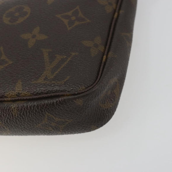 LOUIS VUITTON Monogram Pochette Accessoires Pouch M51980 LV Auth 195016