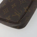 LOUIS VUITTON Monogram Pochette Accessoires Pouch M51980 LV Auth 195016-15