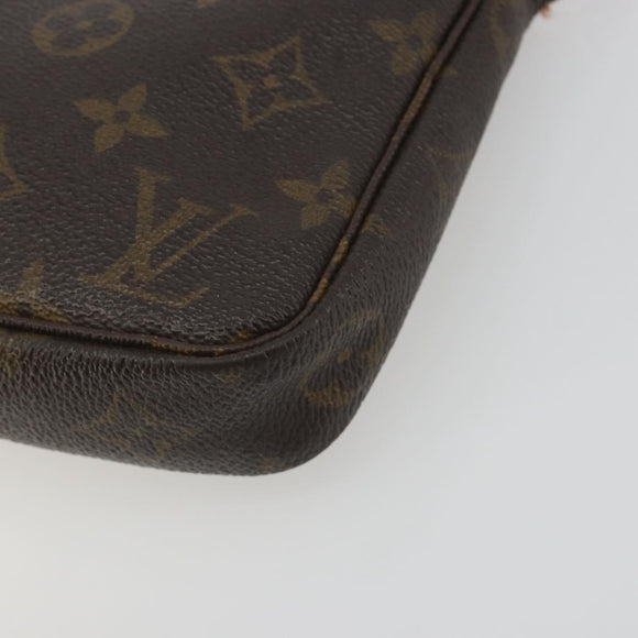 LOUIS VUITTON Monogram Pochette Accessoires Pouch M51980 LV Auth 195016