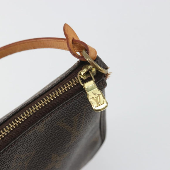 LOUIS VUITTON Monogram Pochette Accessoires Pouch M51980 LV Auth 195016