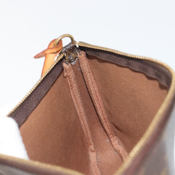 LOUIS VUITTON Monogram Pochette Accessoires Pouch M51980 LV Auth 195016