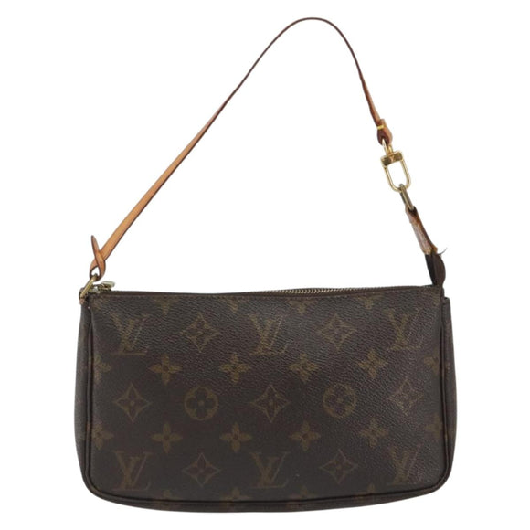 LOUIS VUITTON Monogram Pochette Accessoires Pouch M51980 LV Auth 195016