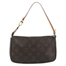 LOUIS VUITTON Monogram Pochette Accessoires Pouch M51980 LV Auth 195016-2