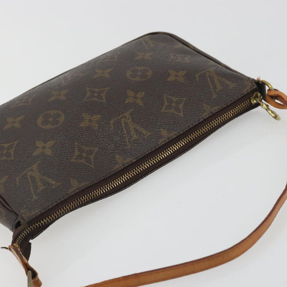 LOUIS VUITTON Monogram Pochette Accessoires Pouch M51980 LV Auth 195016