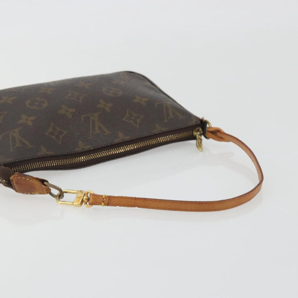 LOUIS VUITTON Monogram Pochette Accessoires Pouch M51980 LV Auth 195016