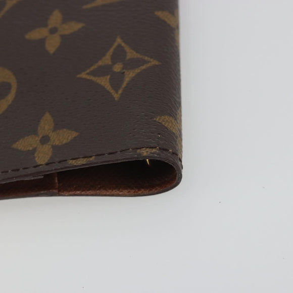 LOUIS VUITTON Monogram Agenda PM Day Planner Cover R20005 LV Auth 195017