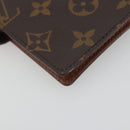 LOUIS VUITTON Monogram Agenda PM Day Planner Cover R20005 LV Auth 195017-11
