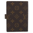 LOUIS VUITTON Monogram Agenda PM Day Planner Cover R20005 LV Auth 195017-3