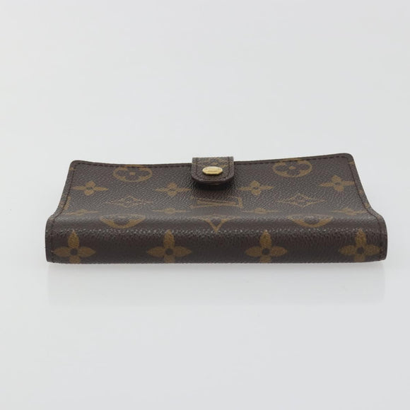 LOUIS VUITTON Monogram Agenda PM Day Planner Cover R20005 LV Auth 195017