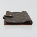 LOUIS VUITTON Monogram Agenda PM Day Planner Cover R20005 LV Auth 195017-6