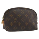 LOUIS VUITTON Monogram Pochette Cosmetic PM Pouch M43998 LV Auth 195018-1