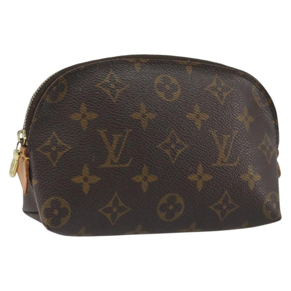 LOUIS VUITTON Monogram Pochette Cosmetic PM Pouch M43998 LV Auth 195018