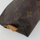LOUIS VUITTON Monogram Pochette Cosmetic PM Pouch M43998 LV Auth 195018-16