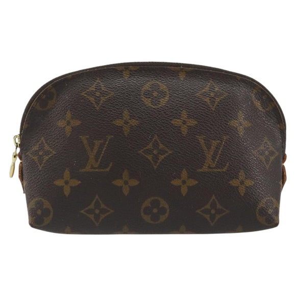 LOUIS VUITTON Monogram Pochette Cosmetic PM Pouch M43998 LV Auth 195018