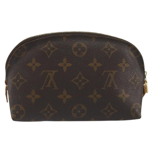 LOUIS VUITTON Monogram Pochette Cosmetic PM Pouch M43998 LV Auth 195018