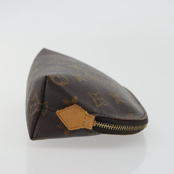 LOUIS VUITTON Monogram Pochette Cosmetic PM Pouch M43998 LV Auth 195018
