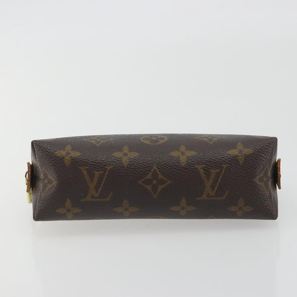 LOUIS VUITTON Monogram Pochette Cosmetic PM Pouch M43998 LV Auth 195018