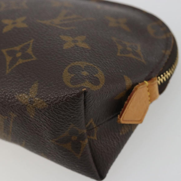 LOUIS VUITTON Monogram Pochette Cosmetic PM Pouch M43998 LV Auth 195018