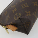 LOUIS VUITTON Monogram Pochette Cosmetic PM Pouch M43998 LV Auth 195018-14