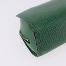LOUIS VUITTON Epi Dauphine PM Pouch Green M48444 LV Auth 195021-15