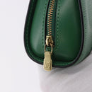 LOUIS VUITTON Epi Dauphine PM Pouch Green M48444 LV Auth 195021-17