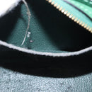 LOUIS VUITTON Epi Dauphine PM Pouch Green M48444 LV Auth 195021-19