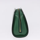 LOUIS VUITTON Epi Dauphine PM Pouch Green M48444 LV Auth 195021-3