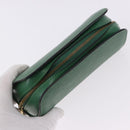 LOUIS VUITTON Epi Dauphine PM Pouch Green M48444 LV Auth 195021-5