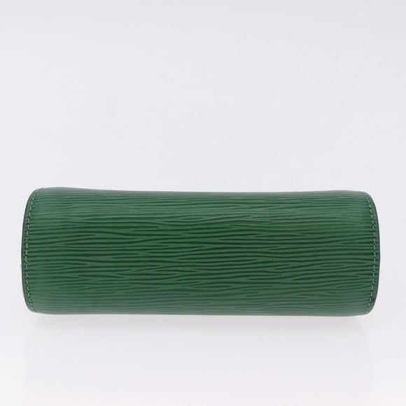 LOUIS VUITTON Epi Dauphine PM Pouch Green M48444 LV Auth 195021