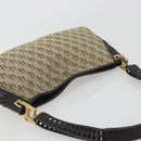 BOTTEGA VENETA Shoulder Bag Canvas Beige Gold Auth 195022-6