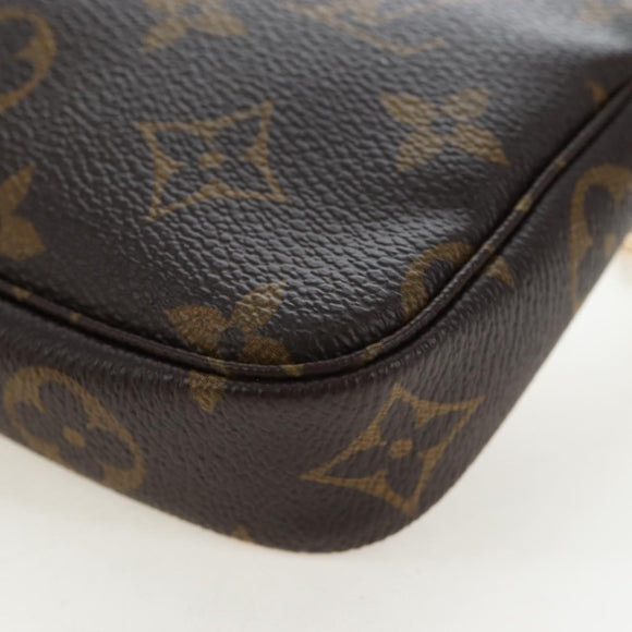 LOUIS VUITTON Monogram Vivienne Mini Pochette Accessoires M69752 LV Auth 195027M