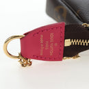 LOUIS VUITTON Monogram Vivienne Mini Pochette Accessoires M69752 LV Auth 195027M-18