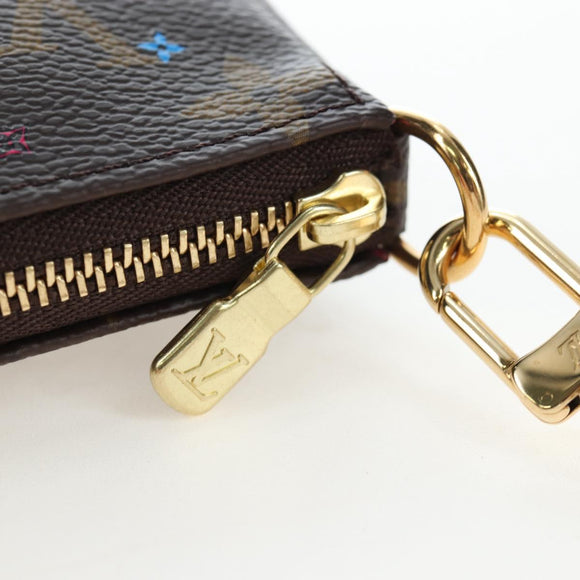LOUIS VUITTON Monogram Vivienne Mini Pochette Accessoires M69752 LV Auth 195027M