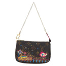 LOUIS VUITTON Monogram Vivienne Mini Pochette Accessoires M69752 LV Auth 195027M-13