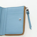 LOEWE Wallet Leather Suna Fujita Collaboration Brown Silver Auth 195028M-22