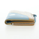 LOEWE Wallet Leather Suna Fujita Collaboration Brown Silver Auth 195028M-4