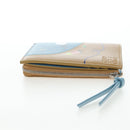 LOEWE Wallet Leather Suna Fujita Collaboration Brown Silver Auth 195028M-5