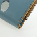 LOEWE Wallet Leather Suna Fujita Collaboration Brown Silver Auth 195028M-14